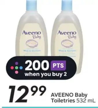 Sobeys Aveeno baby toiletries offer