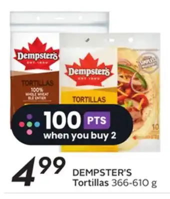 Sobeys Tortillas offer
