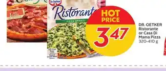 Sobeys Ristorante or casa di mama pizza offer