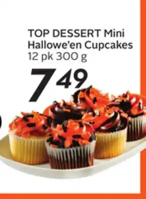 Sobeys Mini hallowe' en cupcakes offer