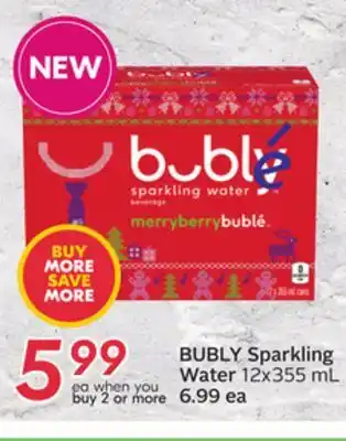 Sobeys Sparkling water offer