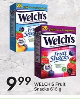 Sobeys Fruit snacks offer