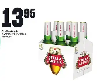 Loblaws Stella artois, 6x330 ml bottles offer
