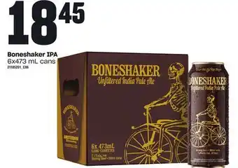 Loblaws Boneshaker ipa, 6x473 ml cans offer