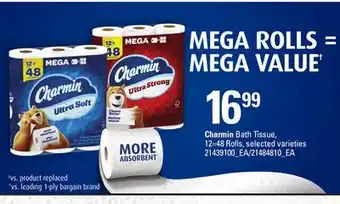 Loblaws Charmin bath tissue, 12=48 rolls offer