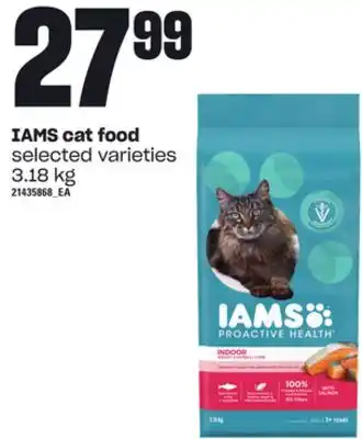 Loblaws Iams cat food, 3.18 kg offer