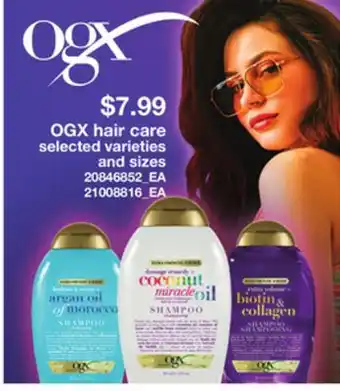 Loblaws Ogx hair care offer