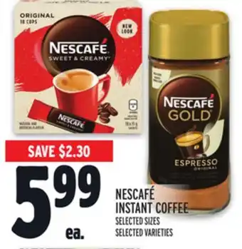 Metro Nescafé instant coffee offer