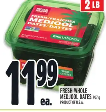 Metro Fresh whole medjool dates offer