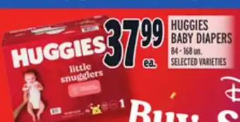 Metro Huggies baby diapers offer