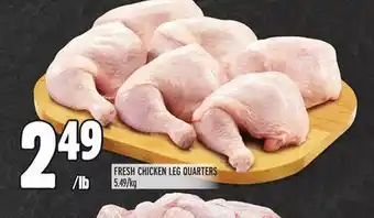 Metro Fresh chicken leg quarters offer
