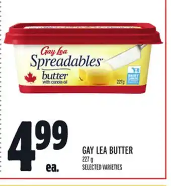 Metro Gay lea butter offer