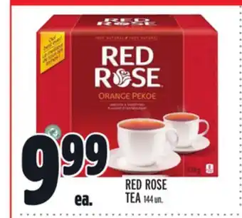 Metro Red rose tea offer