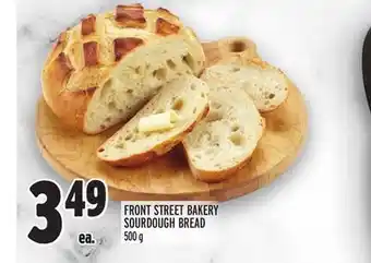 Metro Front street bakery sourdough bread offer