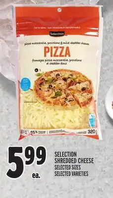 Metro Selection shredded cheese offer
