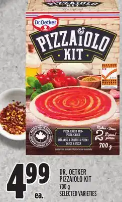 Metro Dr. oetker pizzaiolo kit offer