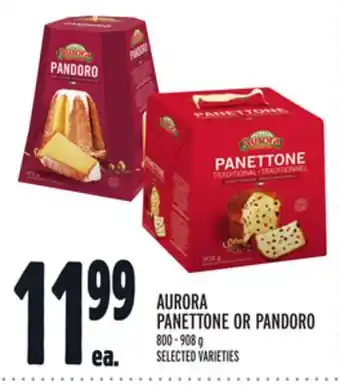 Metro Aurora panettone or pandoro offer