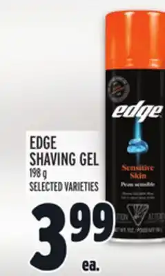 Metro Edge shaving gel offer