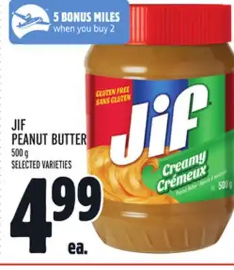 Metro Jif peanut butter offer