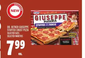 Metro Dr. oetker giuseppe stuffed crust pizza offer