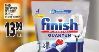 Metro Finish dishwasher detergent offer