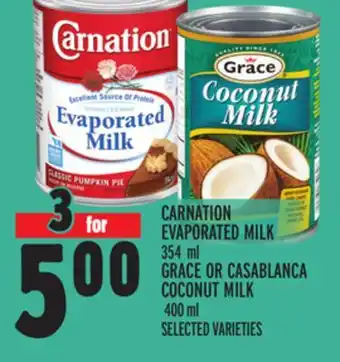 Metro Carnation evaporated milk offer