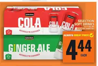 Food Basics Selection soft drinks offer