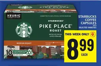 Food Basics Starbucks coffee capsules offer