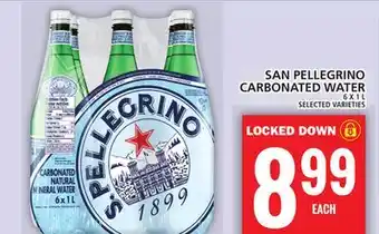 Food Basics San pellegrino carbonated water offer