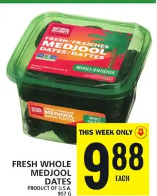 Food Basics Fresh whole medjool dates offer