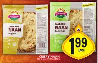 Food Basics Crispy naan offer