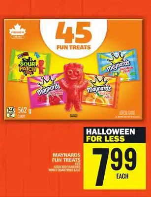 Food Basics Maynards fun treats offer