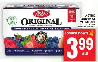 Food Basics Astro original yogourt offer