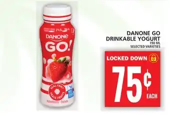 Food Basics Danone go drinkable yogurt offer