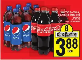 Food Basics Coca-cola, canada dry or pepsi offer