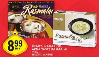 Food Basics Brar's, nanak or apna taste rasmalai offer