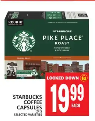 Food Basics Starbucks coffee capsules offer