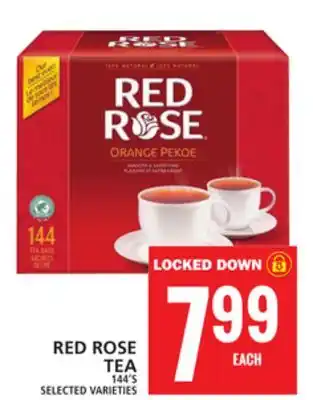 Food Basics Red rose tea offer