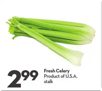 Longo's Fresh celery offer