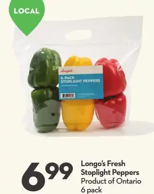 Longo's Longo's fresh stoplight peppers offer