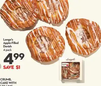 Longo's Longo's apple-filled danish offer