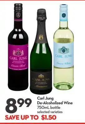 Longo's Carl jung de-alcoholized wine offer