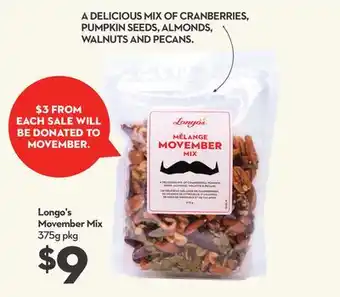 Longo's Longo's movember mix offer