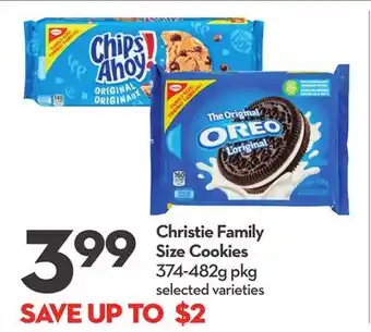 Longo's Christie family size cookies offer