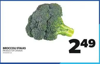 Real Canadian Superstore Broccoli stalks offer