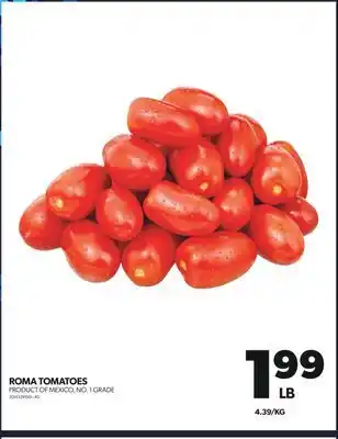 Real Canadian Superstore Roma tomatoes offer