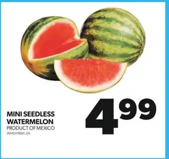 Real Canadian Superstore Mini seedless watermelon offer