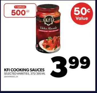 Real Canadian Superstore Kfi cooking sauces, 375/395 ml offer