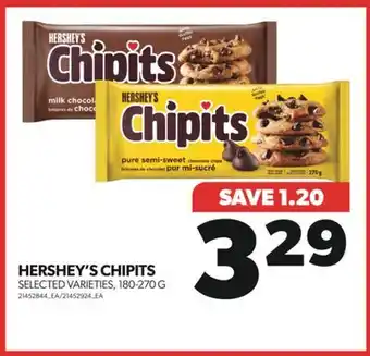 Real Canadian Superstore Hershey's chipits, 180-270 g offer
