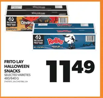 Real Canadian Superstore Frito lay halloween snacks, 480/640 g offer